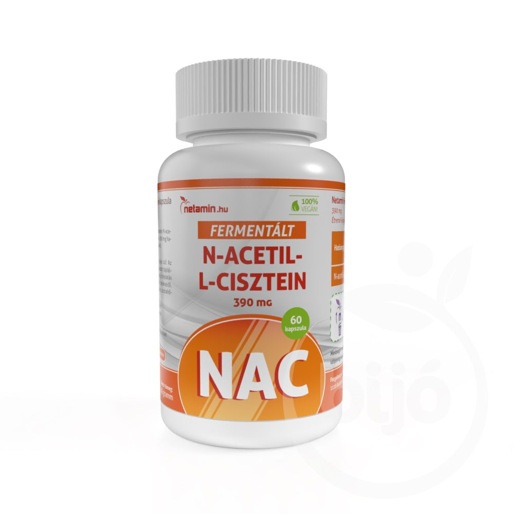 Netamin Fermentált N-acetil-L-cisztein NAC kapszula 60db