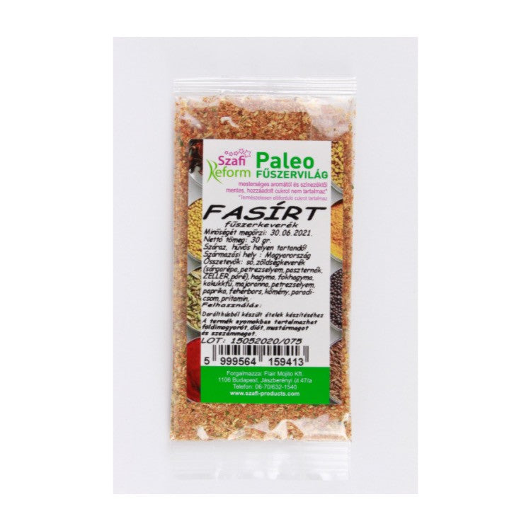 Szafi Reform Paleo fasírt fűszerkeverék 30 g (gluténmentes)