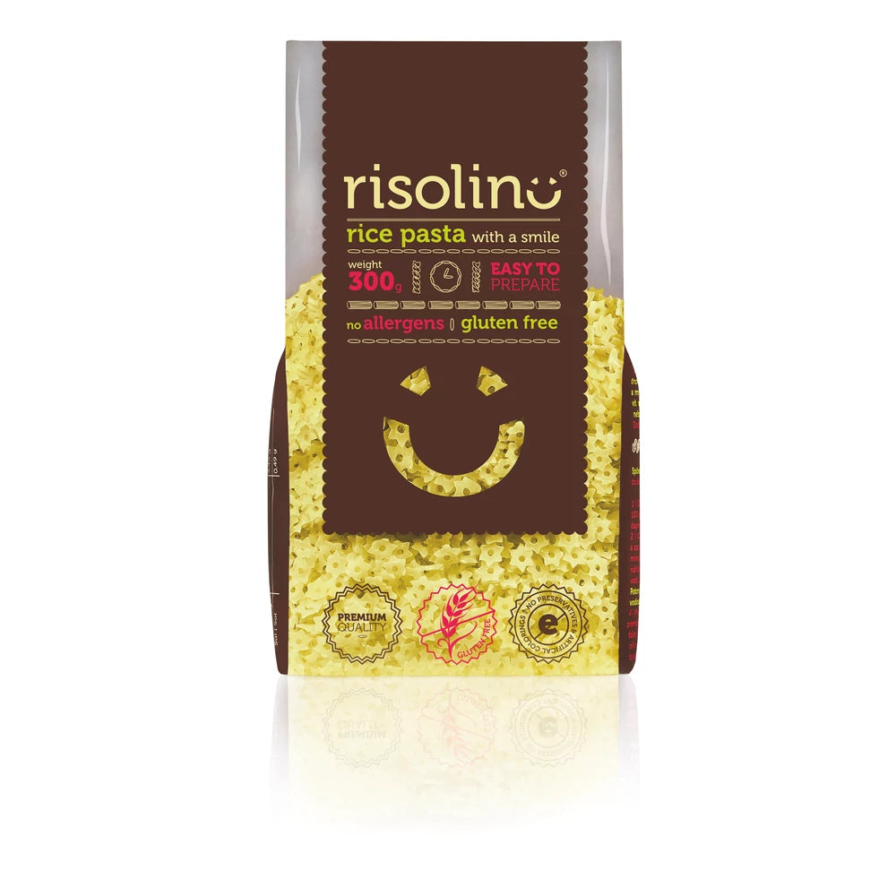 Risolino Gluténmentes rizstészta Csillag levestészta 300 g