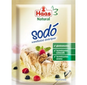 Haas Natural Sodó Vanília ízű Öntetport 15g