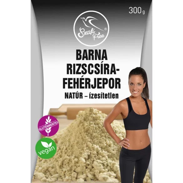 Szafi Free Barna rizscsíra-fehérjepor NATÚR- ízesítetlen 300g