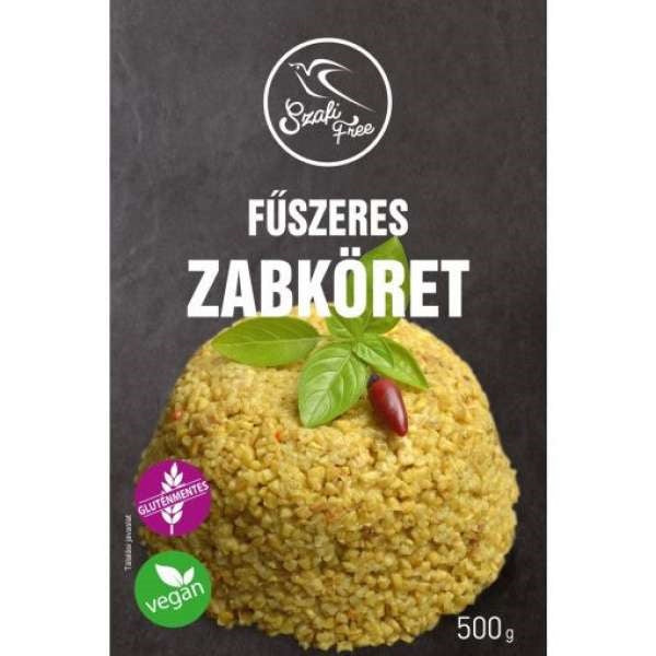 BBE 10/10/2026 Szafi Free Fűszeres gluténmentes zabköret 500g