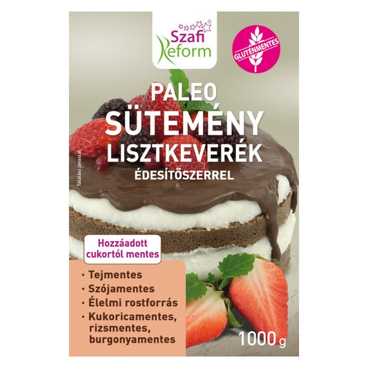 Szafi Reform Paleo sütemény lisztkeverék édesítőszerrel 500g-1000g
