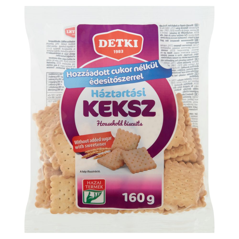 Detki cukormentes háztartási keksz édesítőszerrel 160g