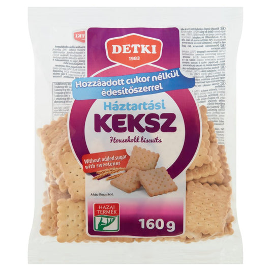 Detki sugar-free household biscuits with sweetener 160g