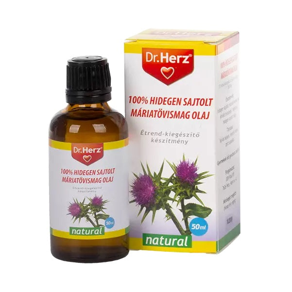 DR Herz Máriatövismag Olaj 500 mg 60 db kapszula