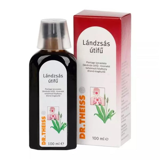 Dr. Theiss Lándzsás útifű folyékony étrend-kiegészítő 100 ml