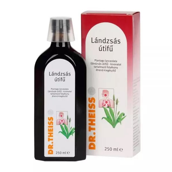 Dr Theiss Lándzsás Útifű szirup 250ml