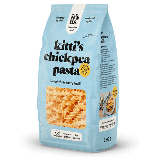 It's Us Kitty's - Csicseriborsó Fusilli 250g