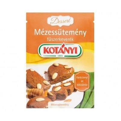 Kotányi Dessert mézessütemény fűszerkeverék 27 g