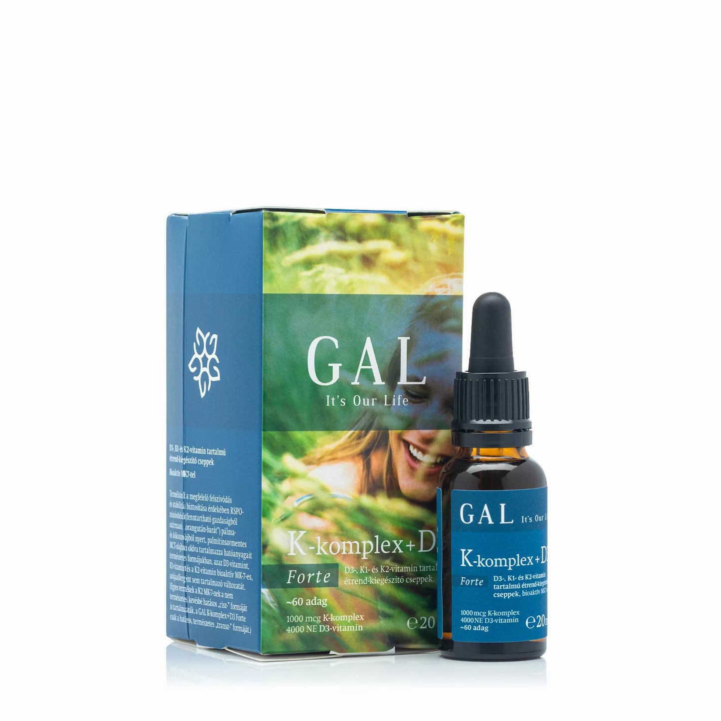 GAL vitamin K2+D3 FORTE 60 days supply