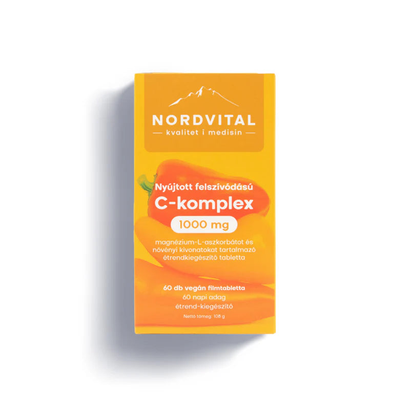 Nordvital C-vitamin komplex retard 1000mg - 60db
