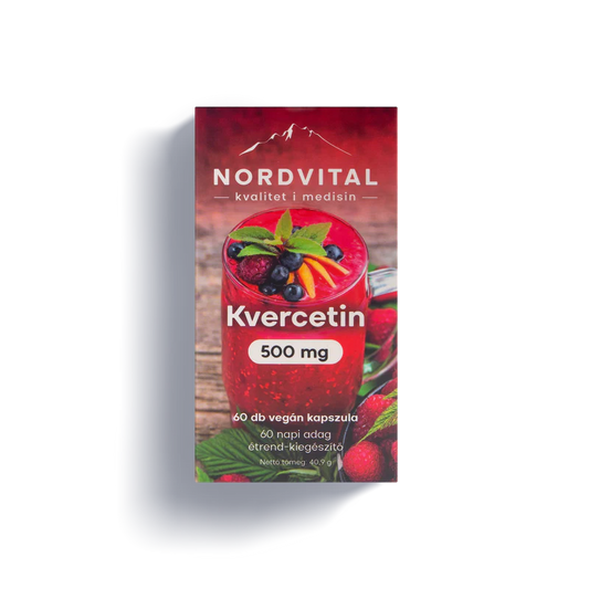 Nordvital Kvercetin 500mg vegán kapszula - 60db
