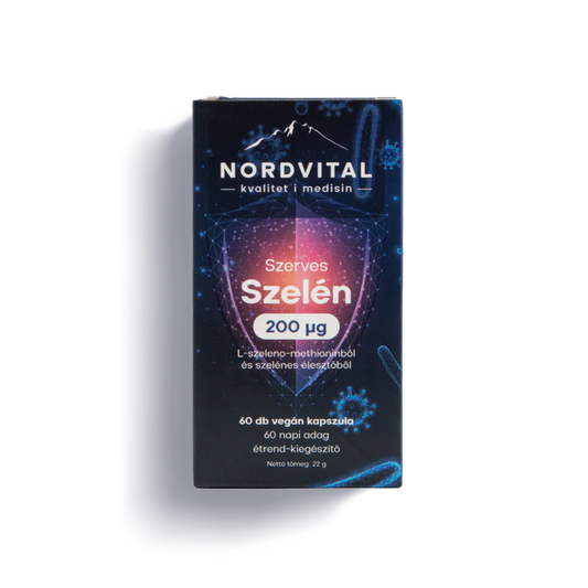 Nordvital Szelén szerves vegán - 60db