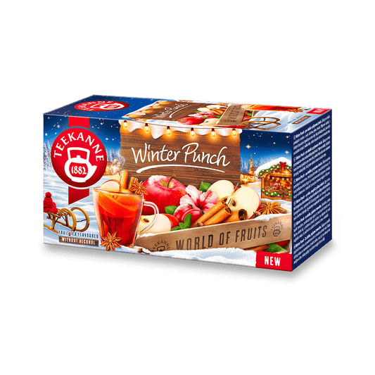 Teekanne Winter Punch rumos-szőlő és vanílií ízesítésű tea