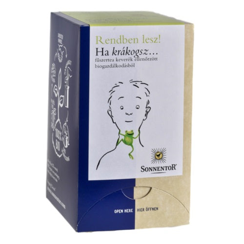Soothing Throat Tea Organic Herbal Tea Blend