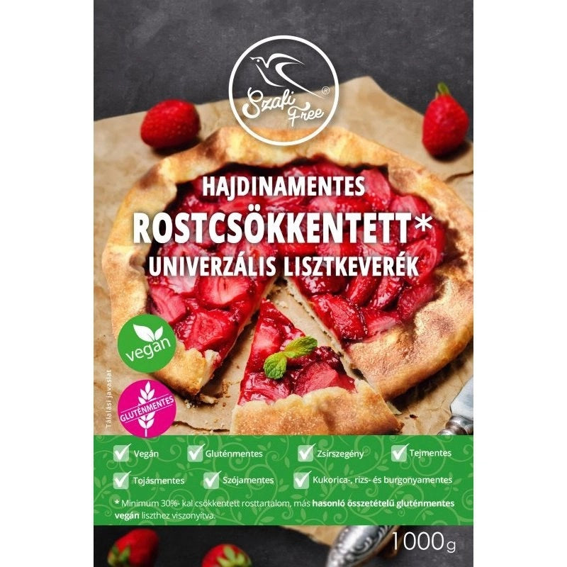 Szafi Free Hajdinamentes rostcsökkentett univerzális lisztkeverék (gluténmentes) 1000g