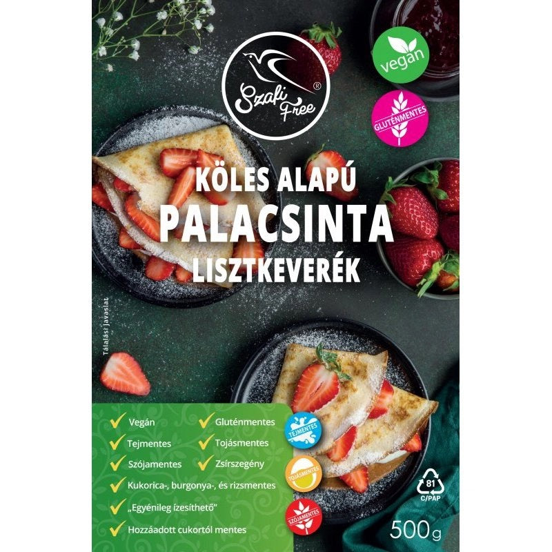 Szafi Free köles alapú palacsinta lisztkeverék 500g-1000g